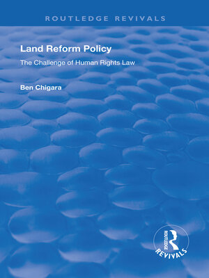 cover image of Land Reform Policy